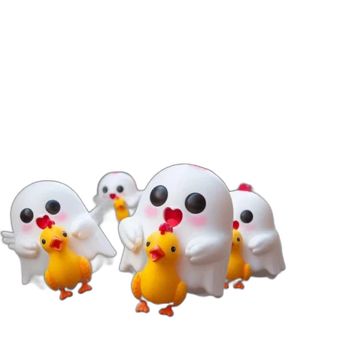 animal, 3d render, concept art, pixel art, photorealistic, festive, scene, large transparent PNG cut-out