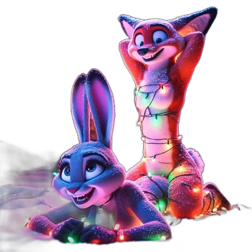 concept art, 3d render, fantasy art, watercolor, neon lights, fire, snow, neon transparent PNG cut-out