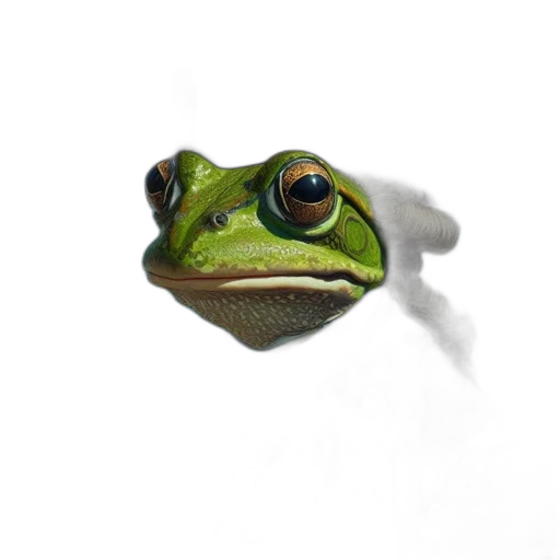 animal, face, staff, hat, photorealistic, 3d render, concept art, oil painting transparent PNG cut-out