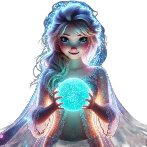 dress, fantasy art, concept art, pixel art, comic book art, outer space, neon lights, underwater transparent PNG cut-out