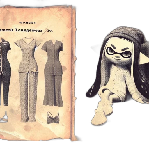 dress, mask, jacket, concept art, 3d render, fantasy art, comic book art, monochrome transparent PNG cut-out