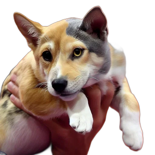 animal, creature, staff, weapon, photorealistic, 3d render, vaporwave, pixel art transparent PNG cut-out