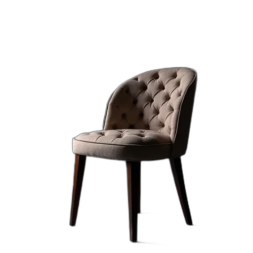 furniture, crown, 3d render, armless transparent PNG cut-out