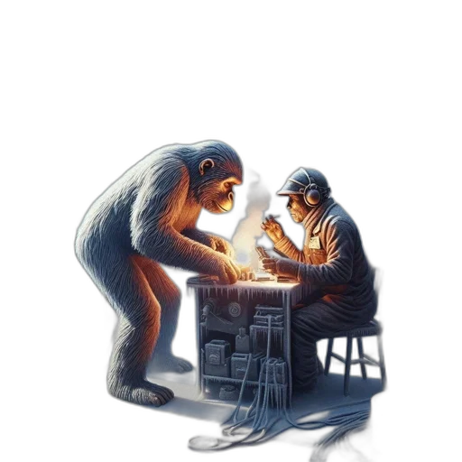 creature, furniture, concept art, pixel art, comic book art, fantasy art, fire, forest transparent PNG cut-out