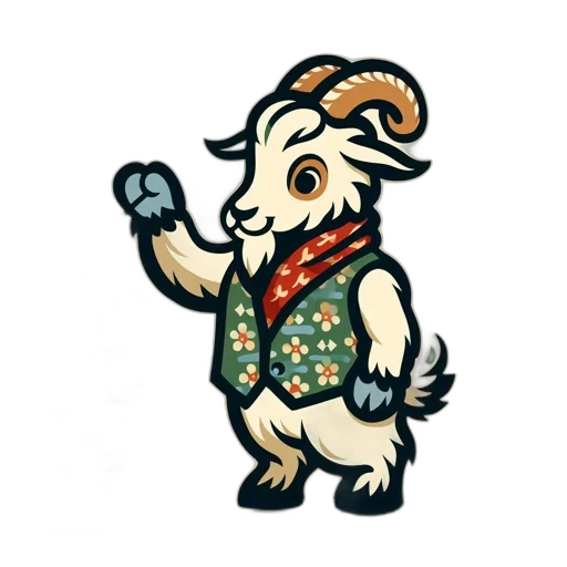 staff, animal, jacket, dragon, pixel art, concept art, fantasy art, animated transparent PNG cut-out