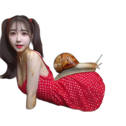 creature, food, animal, photorealistic, underwater, beach, young, woman transparent PNG cut-out