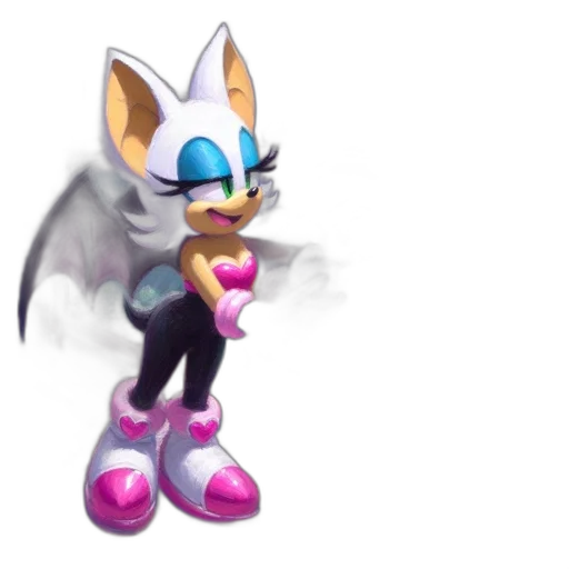creature, animal, weapon, staff, concept art, 3d render, pixel art, vaporwave transparent PNG cut-out