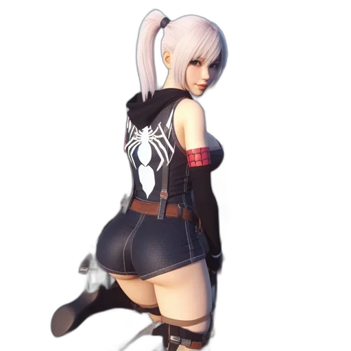 dress, weapon, jacket, staff, concept art, 3d render, pixel art, fantasy art transparent PNG cut-out