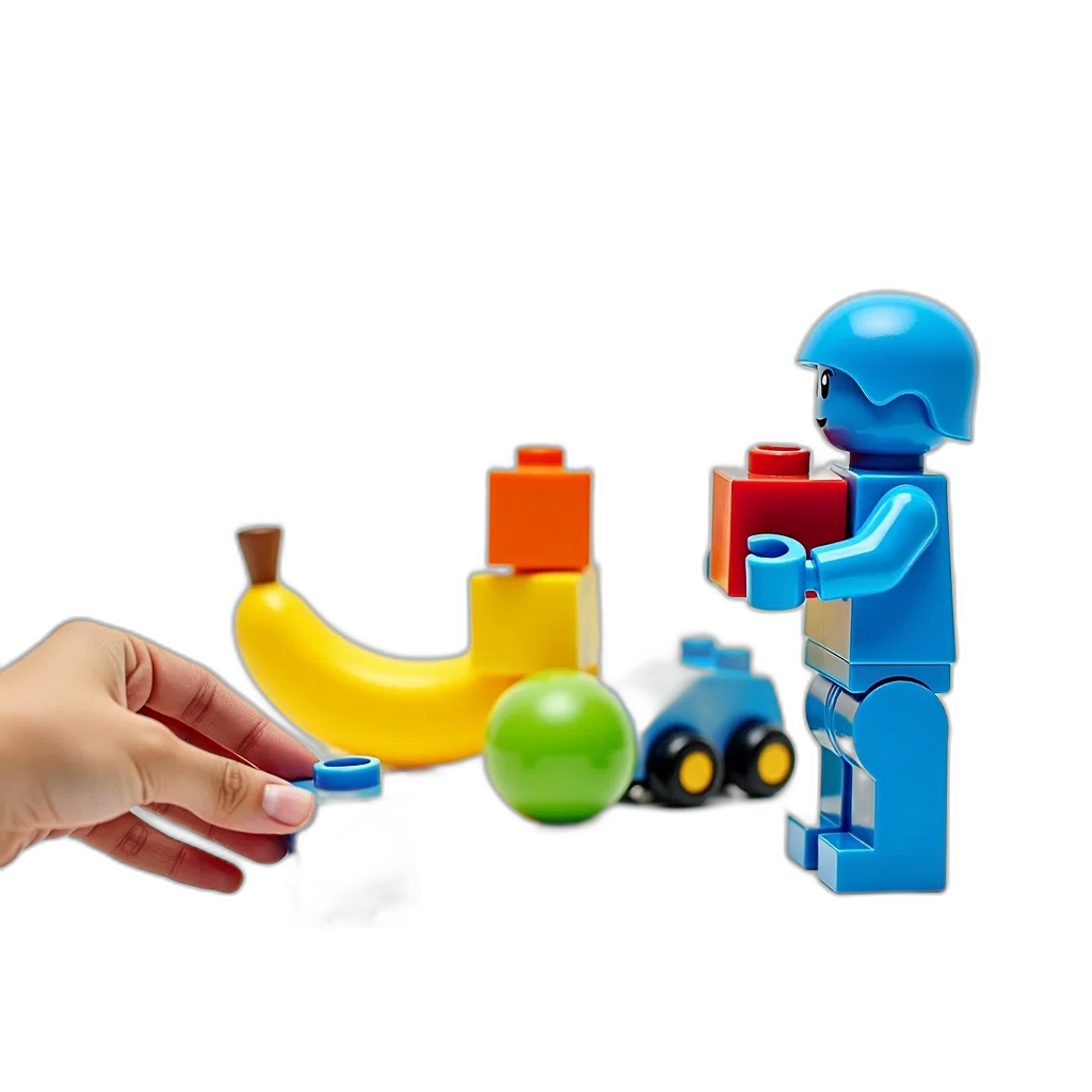 robot, weapon, bottle, staff, 3d render, concept art, outer space, colorful transparent PNG cut-out