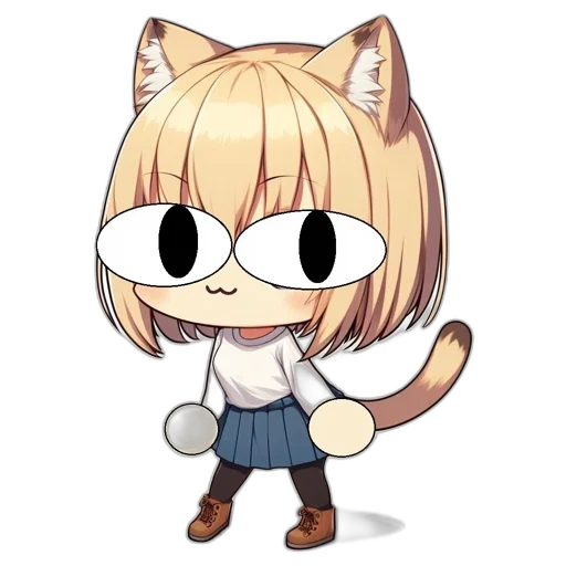 staff, animal, creature, mask, anime, pixel art, cartoon, concept art transparent PNG cut-out