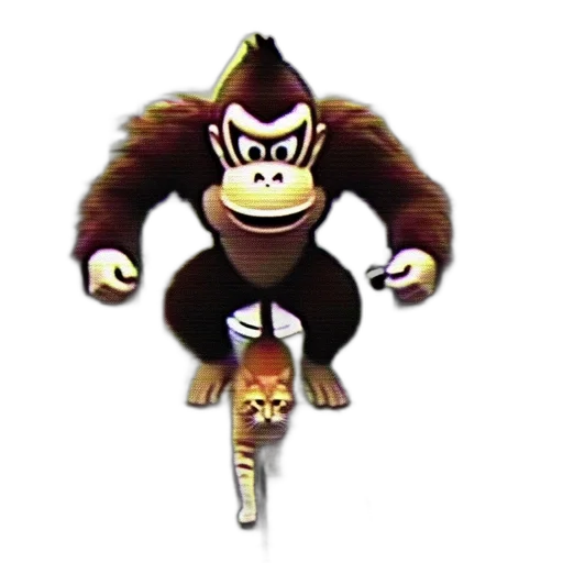 animal, creature, staff, jacket, concept art, 3d render, pixel art, cartoon transparent PNG cut-out