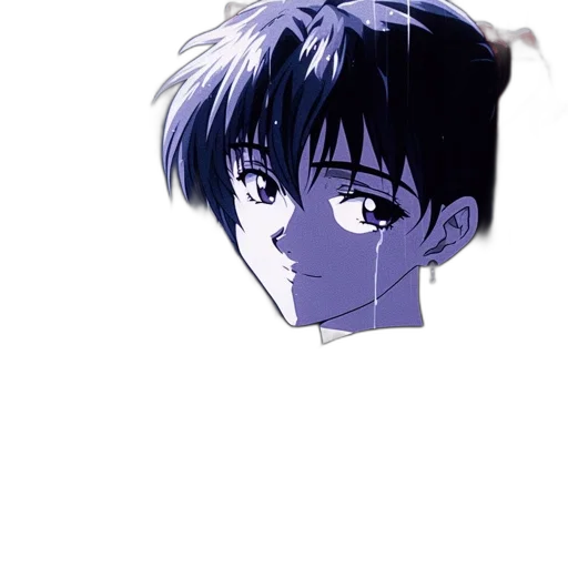 mask, face, creature, crown, anime, vaporwave, pixel art, cartoon transparent PNG cut-out