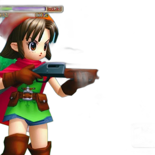 weapon, 3d render, pixel art, concept art, anime, game, scene, young transparent PNG cut-out