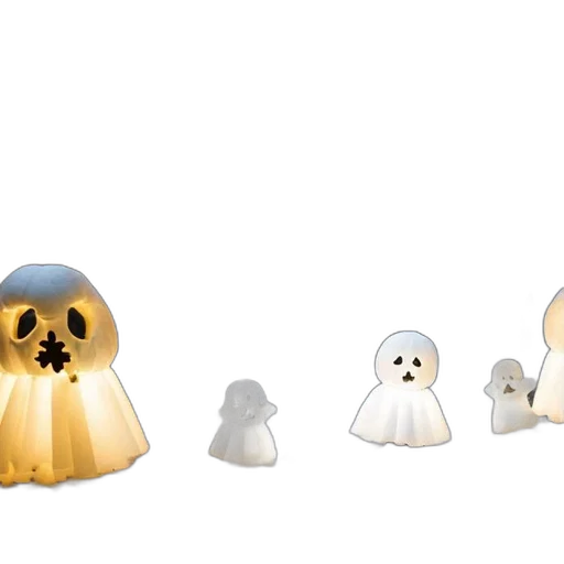 mask, 3d render, concept art, outer space, glowing, luminescent, specters, illuminate transparent PNG cut-out