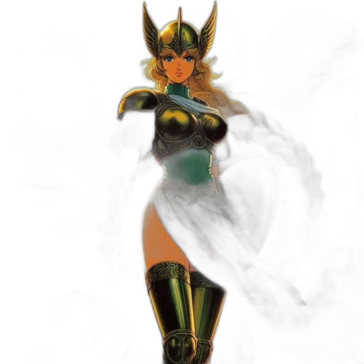 dress, mask, fantasy art, concept art, comic book art, pixel art, green, golden transparent PNG cut-out