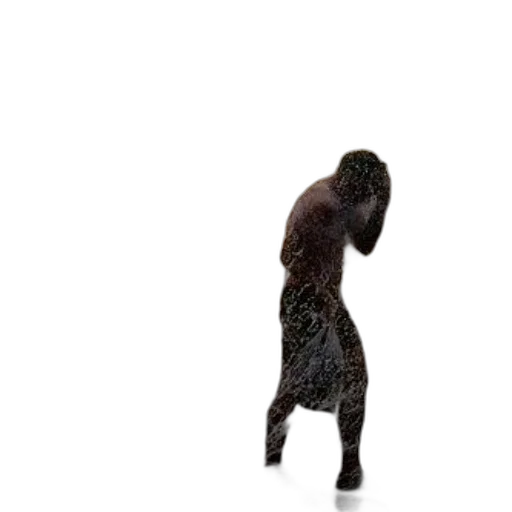 dress, animal, creature, hair, 3d render, concept art, photorealistic, pixel art transparent PNG cut-out