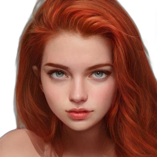 face, hair, jewelry, crown, photorealistic, fantasy art, oil painting, concept art transparent PNG cut-out