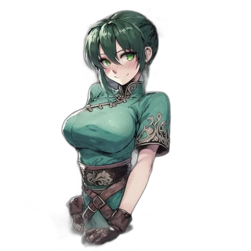 staff, dress, weapon, sword, fantasy art, pixel art, concept art, anime transparent PNG cut-out
