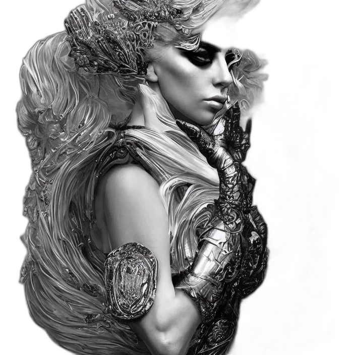 hair, crown, jewelry, dragon transparent PNG cut-out