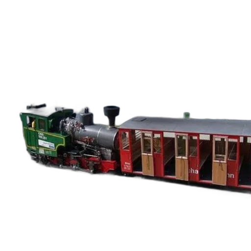 3d render, scenic, train, ride, passengers, standing, platform, overlooking transparent PNG cut-out