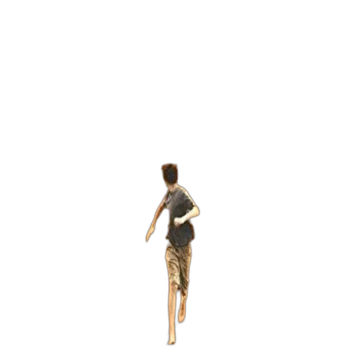 staff, robot, creature, dress, pixel art, 3d render, concept art, photorealistic transparent PNG cut-out