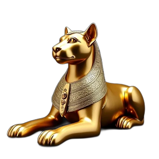 jewelry, crown, 3d render, fantasy art, photorealistic, concept art, golden, statue transparent PNG cut-out