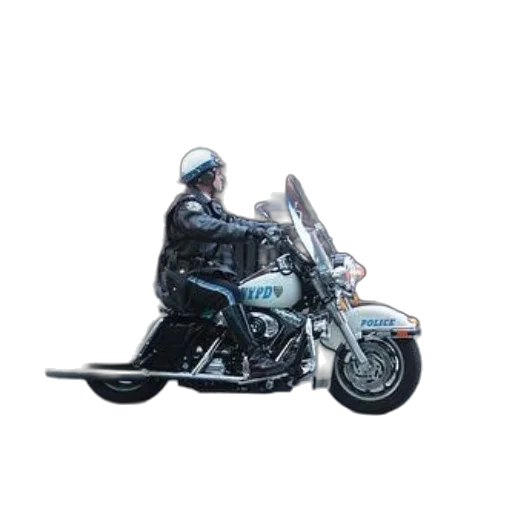 weapon, photorealistic, concept art, 3d render, pixel art, police, officer, motorcycle transparent PNG cut-out