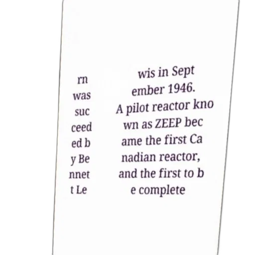 poster, text, about, first, canadian, reactor, zeep, which transparent PNG cut-out