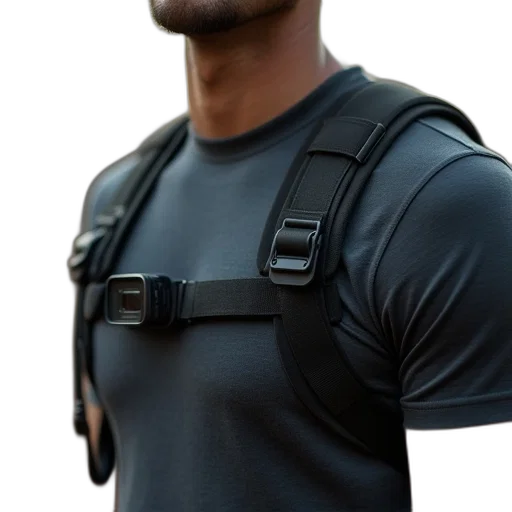 jacket, face, staff, weapon transparent PNG cut-out