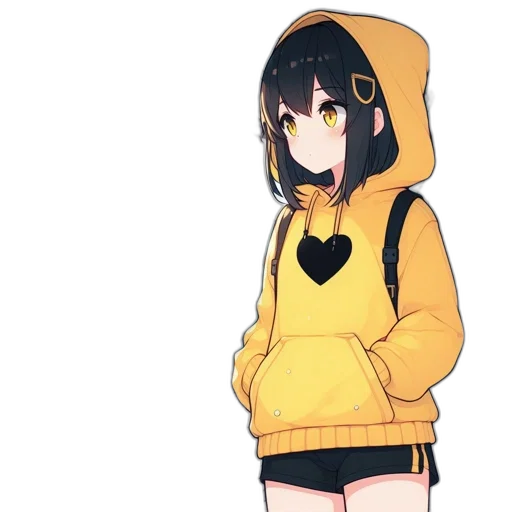 jacket, dress, hat, face, anime, pixel art, concept art, cartoon transparent PNG cut-out