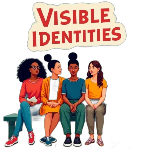 cover, book, visible, identities, race, gender, self, linda transparent PNG cut-out