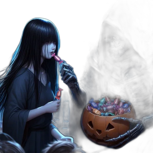 food, mask, creature, photorealistic, concept art, fantasy art, anime, fog transparent PNG cut-out