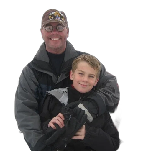 weapon, jacket, staff, man, boy, pose, picture, snowy transparent PNG cut-out