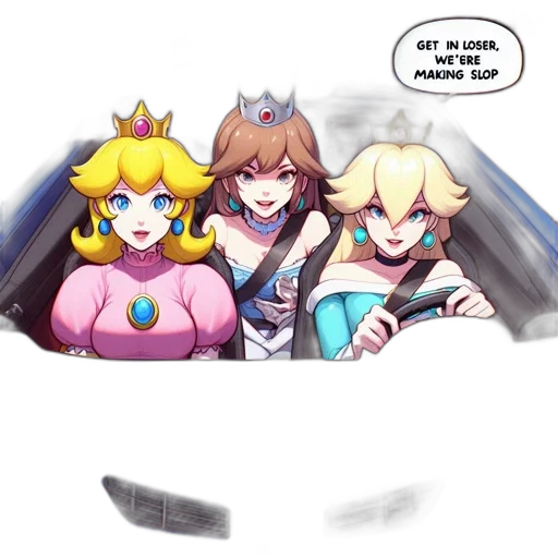crown, car, weapon, sword, concept art, vaporwave, pixel art, watercolor transparent PNG cut-out