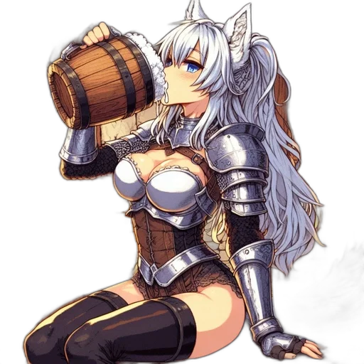 weapon, robot, dragon, sword, fantasy art, anime, pixel art, concept art transparent PNG cut-out