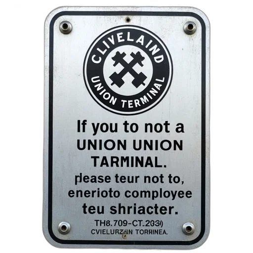 staff, close-up, silver, metal, sign, black, text, logo transparent PNG cut-out
