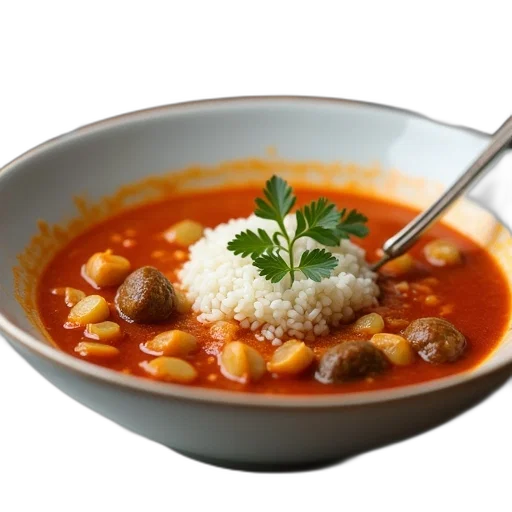 food, weapon, photorealistic, 3d render, close-up, view, bowl, filled transparent PNG cut-out
