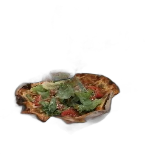food, shoes, crown, jewelry, photorealistic, 3d render, pizza, lettuce transparent PNG cut-out
