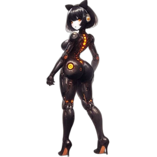 dress, concept art, 3d render, pixel art, fantasy art, dark, illustration, futuristic transparent PNG cut-out