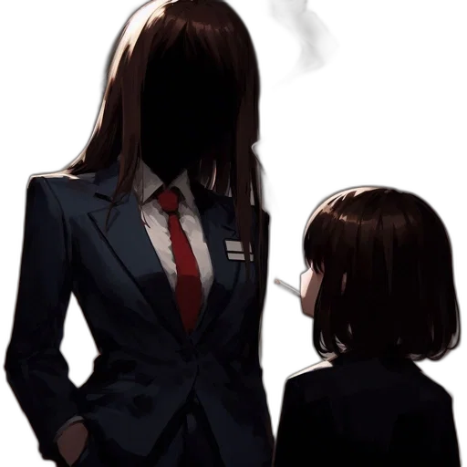 jacket, mask, staff, face, concept art, anime, comic book art, pixel art transparent PNG cut-out