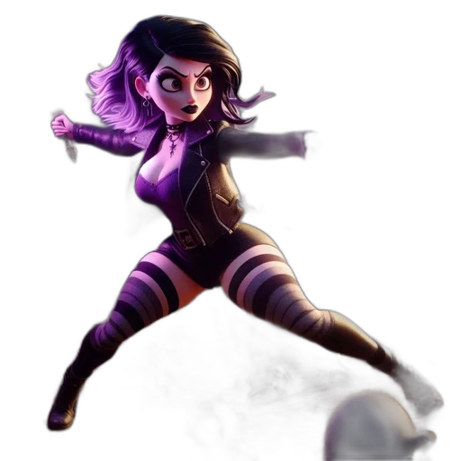 staff, concept art, fantasy art, pixel art, comic book art, dark, animated, female transparent PNG cut-out