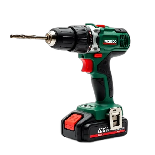 staff, weapon, green, black, cordless, drill, bit, attached transparent PNG cut-out