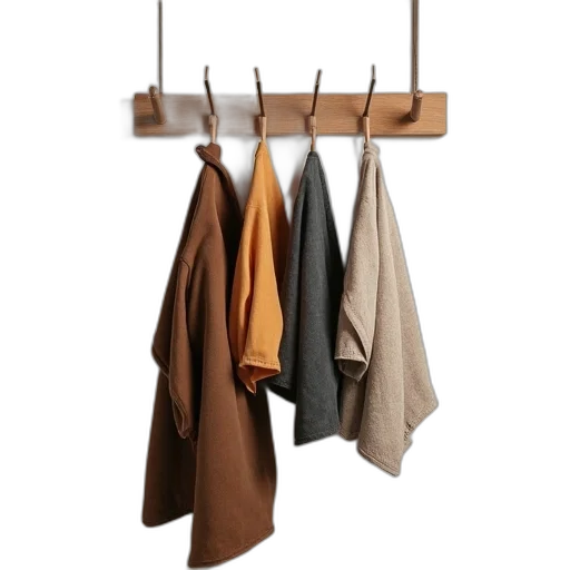 jacket, umbrella, furniture, staff transparent PNG cut-out