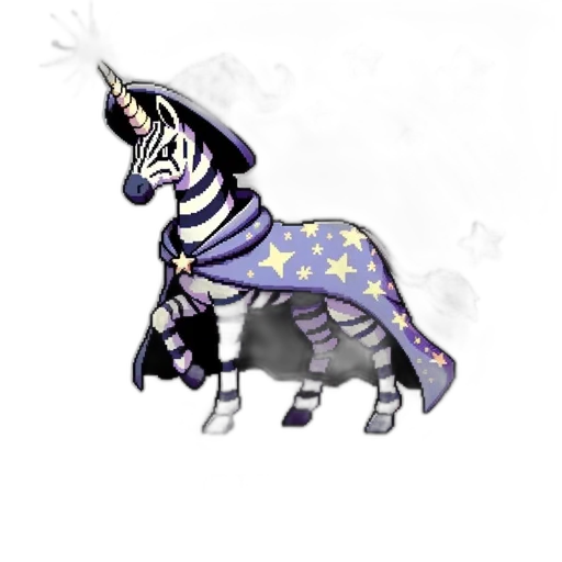 staff, animal, creature, dragon, concept art, fantasy art, pixel art, 3d render transparent PNG cut-out