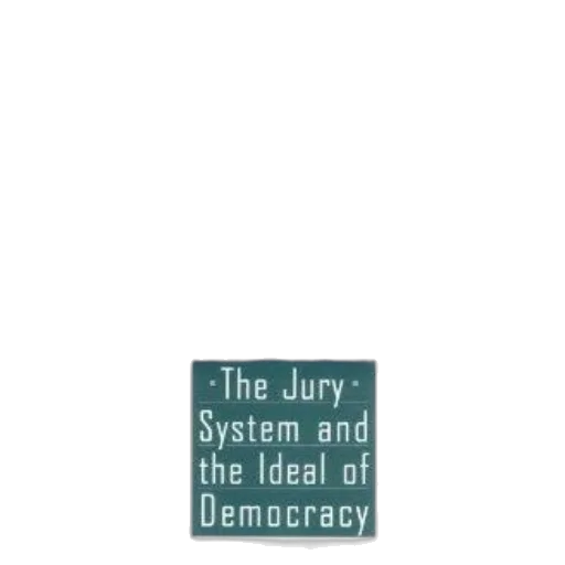 cover, jury, system, ideal, democracy, features, black, white transparent PNG cut-out