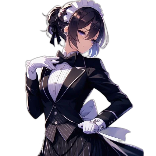staff, dress, robot, crown, anime, concept art, pixel art, fantasy art transparent PNG cut-out