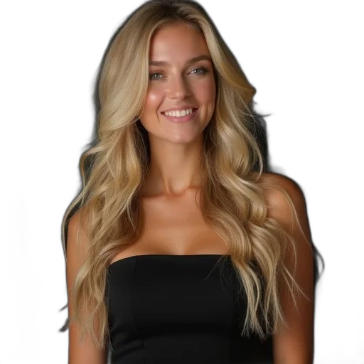 dress, hair, staff, face transparent PNG cut-out