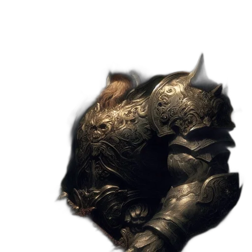 mask, dragon, weapon, face, concept art, fantasy art, 3d render, photorealistic transparent PNG cut-out
