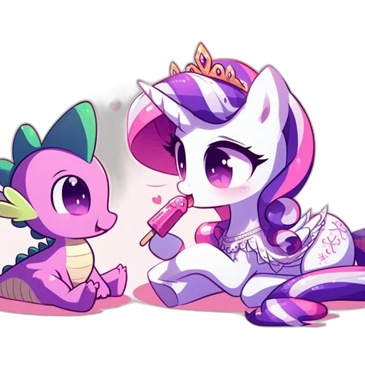 crown, dragon, concept art, fantasy art, pixel art, cartoon, pastel, two transparent PNG cut-out