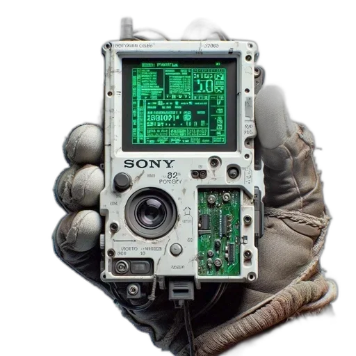 robot, weapon, jacket, mask, cyberpunk, concept art, 3d render, photorealistic transparent PNG cut-out